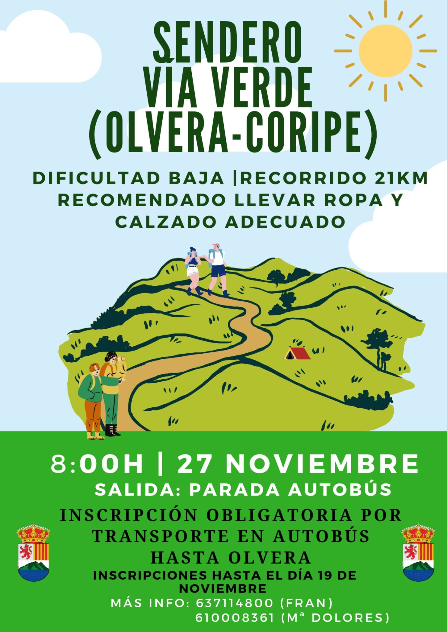 SenderoViaVerdeOlveraCoripe