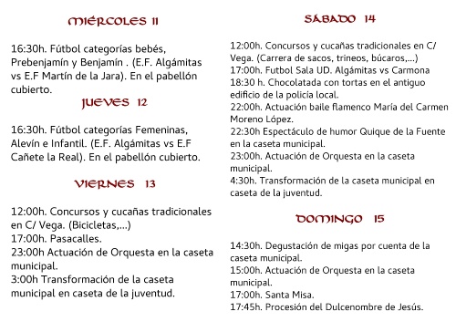 programa dulcenombre 2017